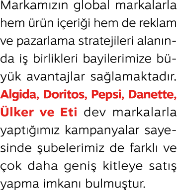 Markam z n global markalarla hem r n i eri i hem de reklam ve pazarlama stratejileri alan nda i  birlikleri bayileri...
